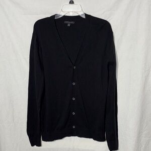 Banana Republic Men's Dark Cardigan Sweater